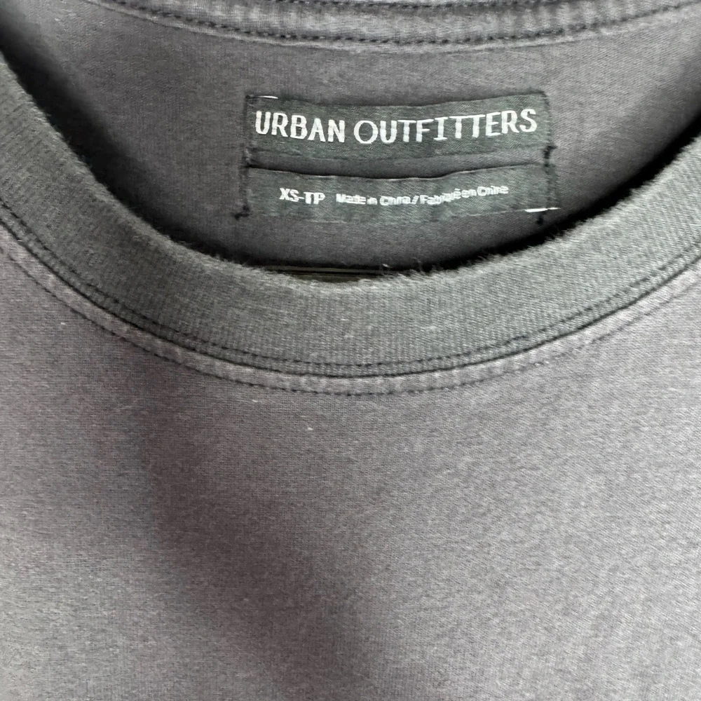 URBAN OUTFITTERS BLACK TIE FRONT SONYA TOP XS - Picture 3 of 4
